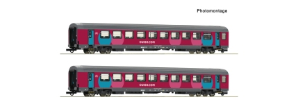 Roco 6200024 - H0 - 2-tlg. Set Corailwagen, SNCF, Ep. VI